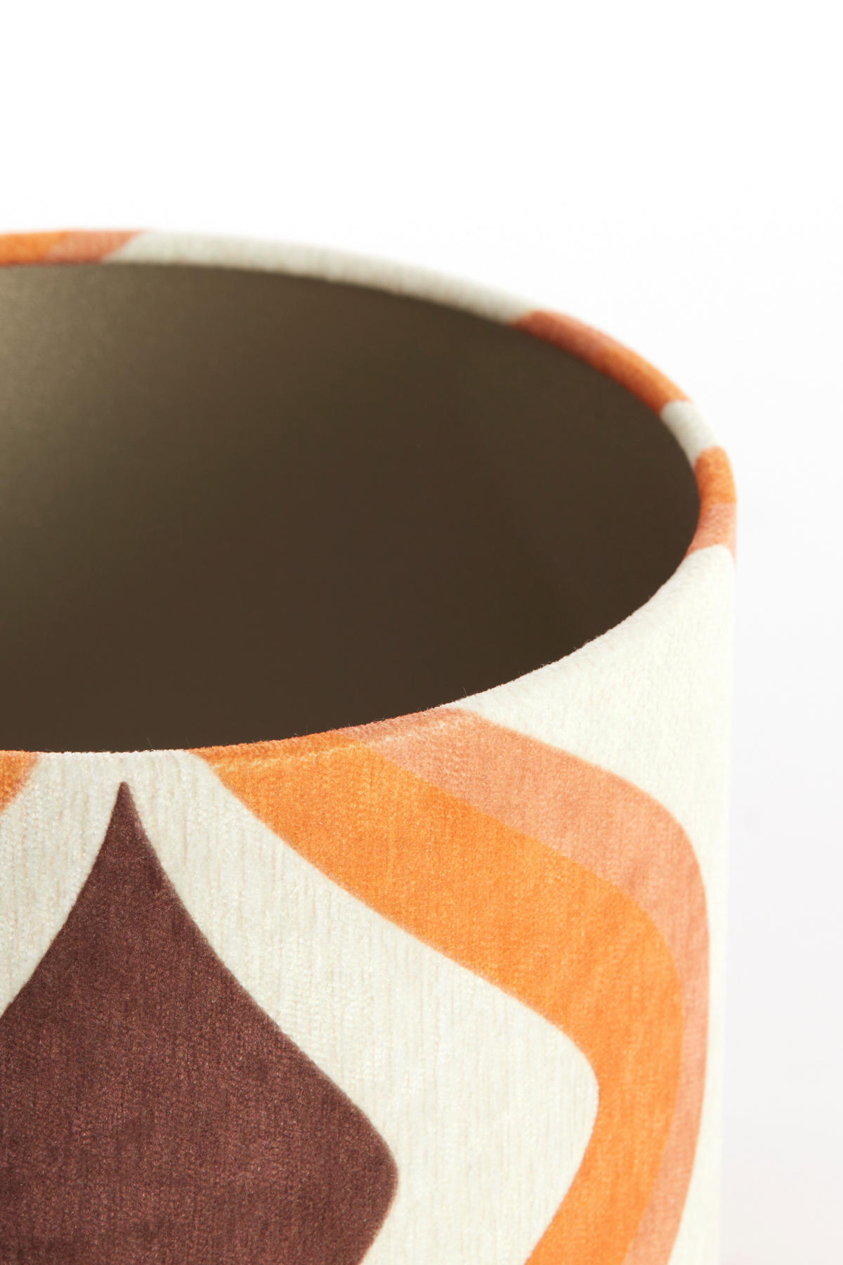 LAMPENSCHIRM Keks Braun Ø20/15 cm - Braun, Textil (20/20/15cm) - Light & Living