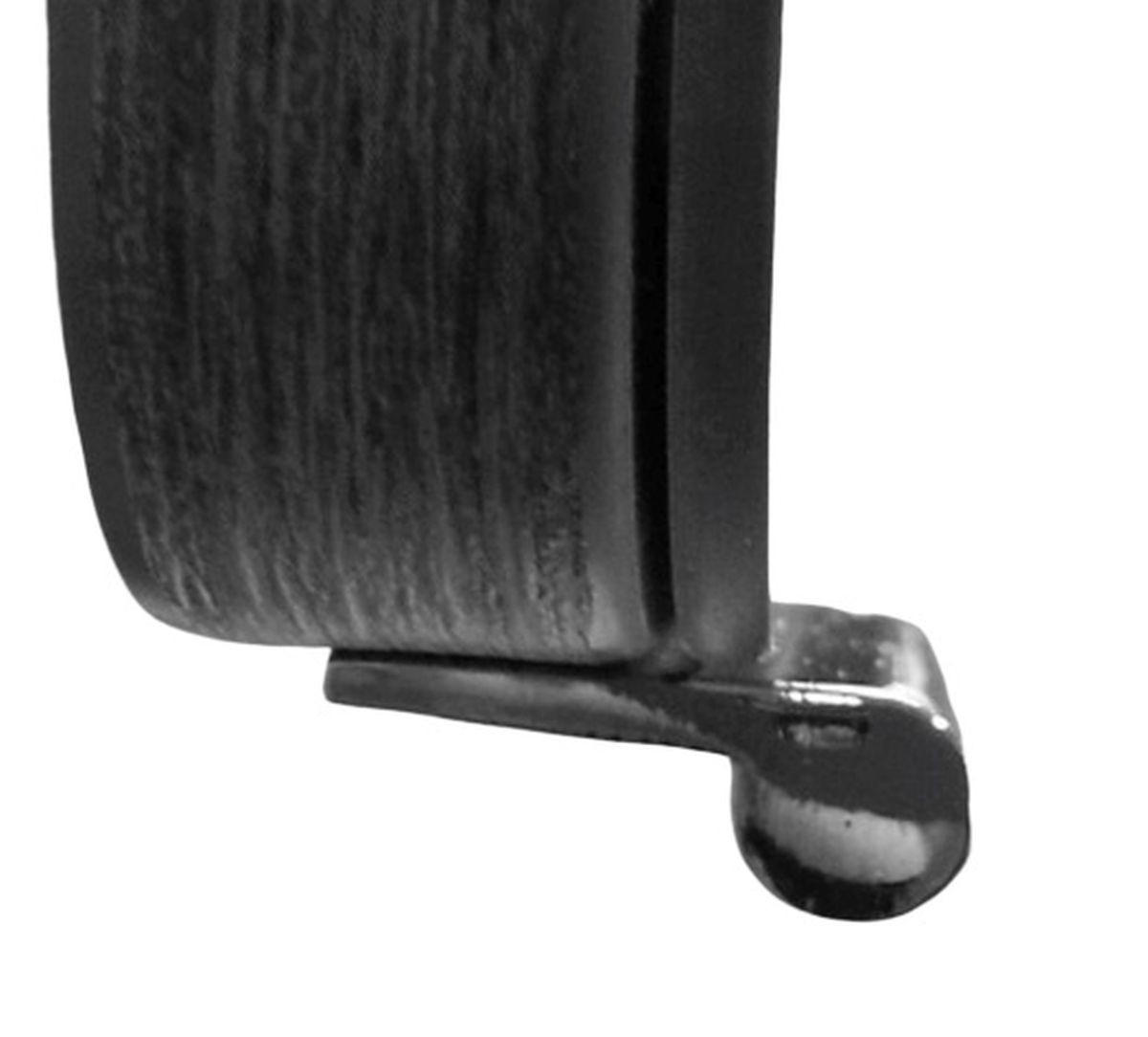 SPIEGELSCHRANKGRIFF BA 32mm Türgriff Schwarz Spiegelschrank Türöffner Badgriff - Schwarz, Metall (4/0.3/0.2cm)