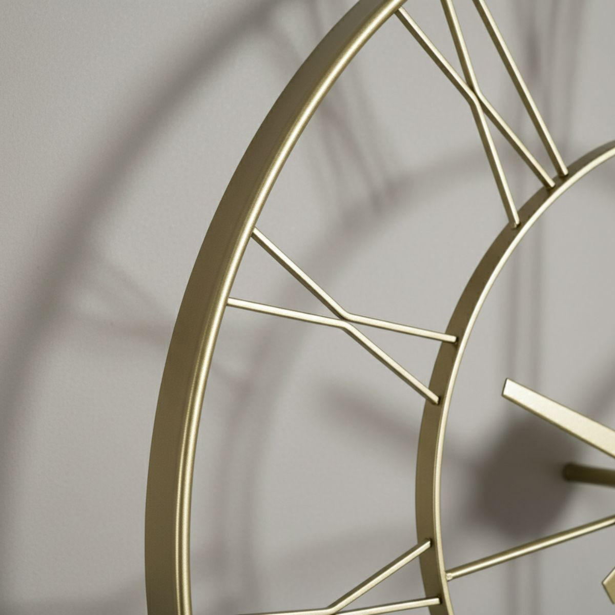 WANDUHR Aratio Ø 70 cm - Goldfarben, Metall (70/70/3cm) - EDAXO