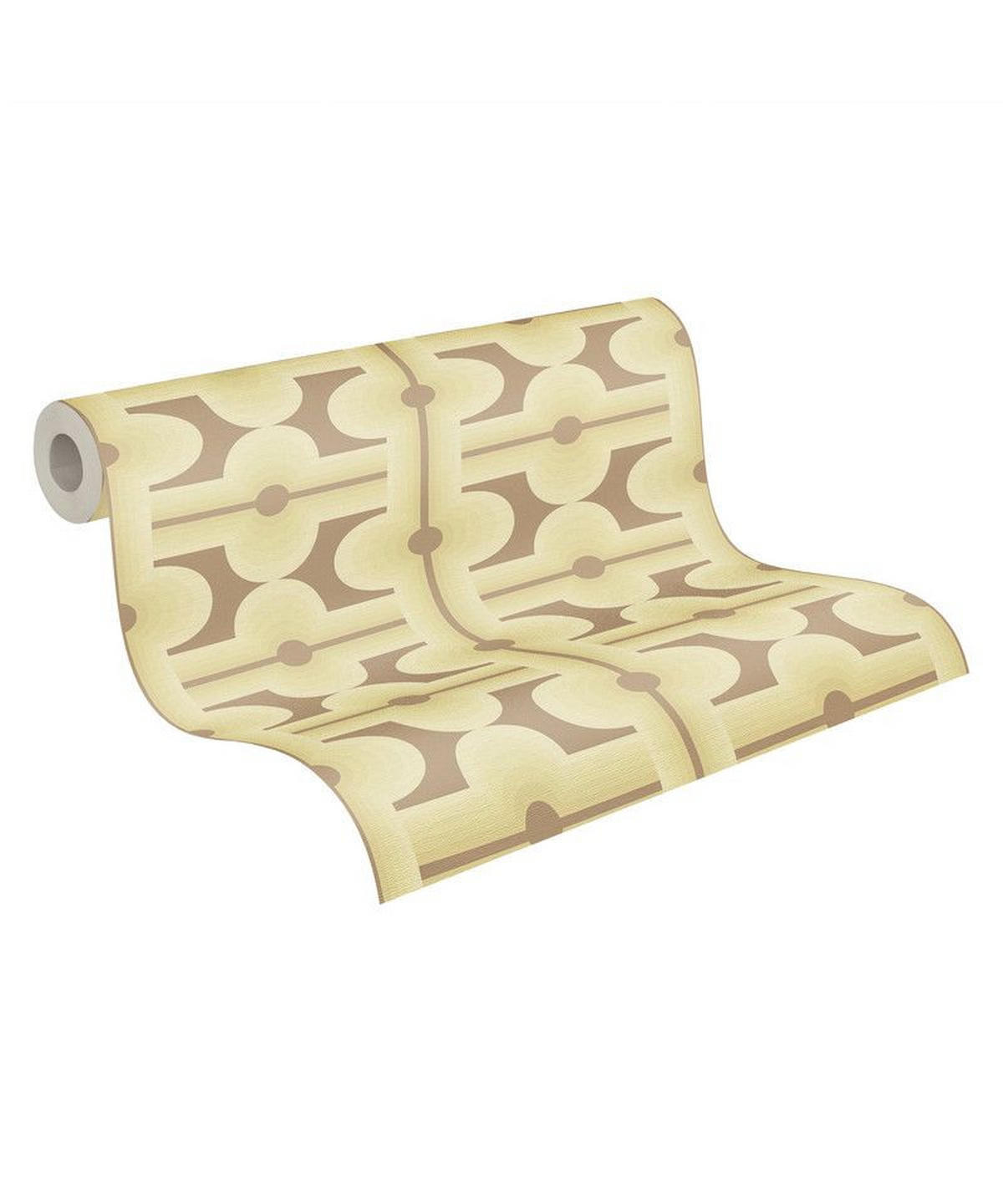 VLIESTAPETE Taupe 53/850 cm - Taupe, Textil (53/1cm) - KUNSTLOFT