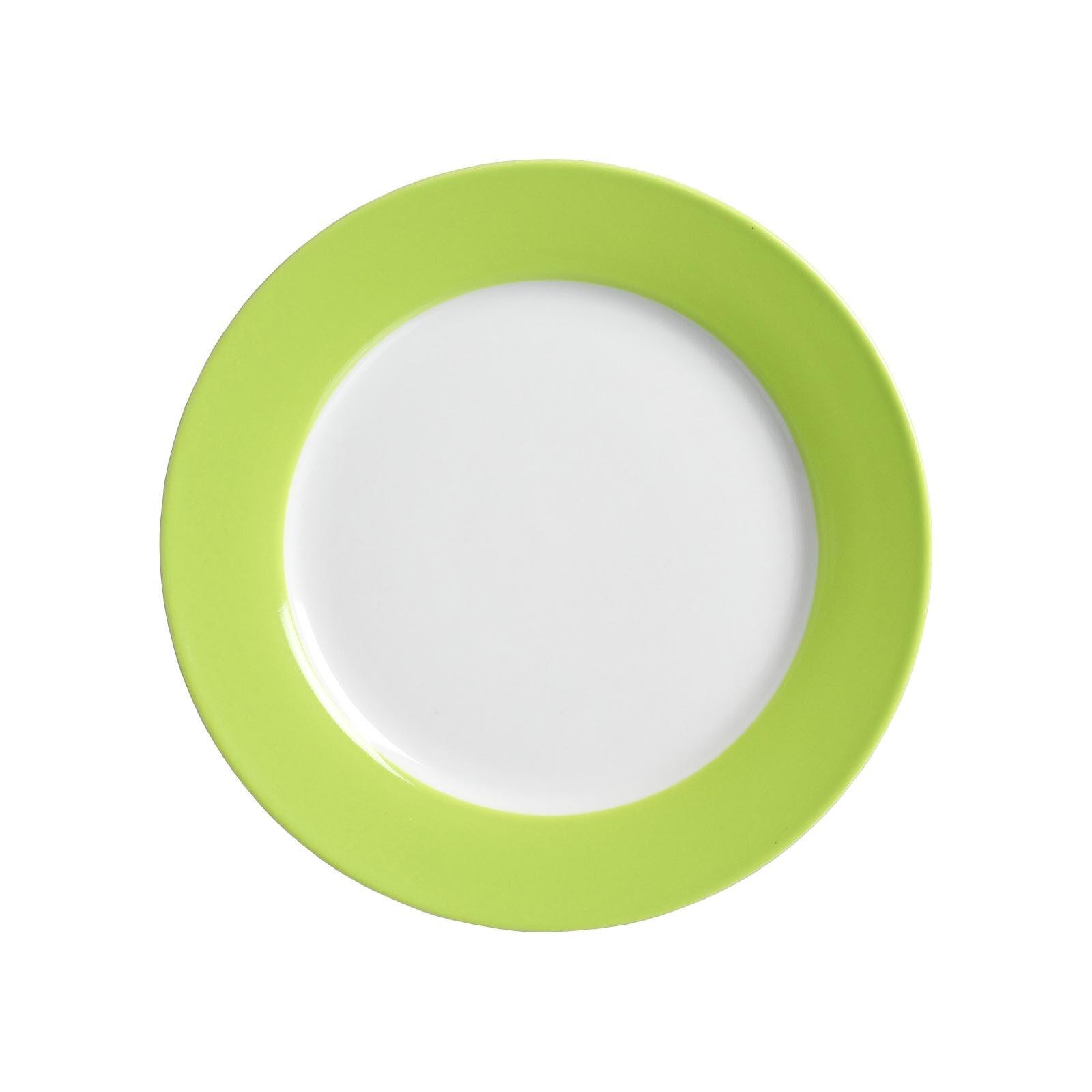 DESSERTTELLER Doppio Grün ø 20 cm 6er Set - Grün, Keramik (20cm) - Ritzenhoff Breker