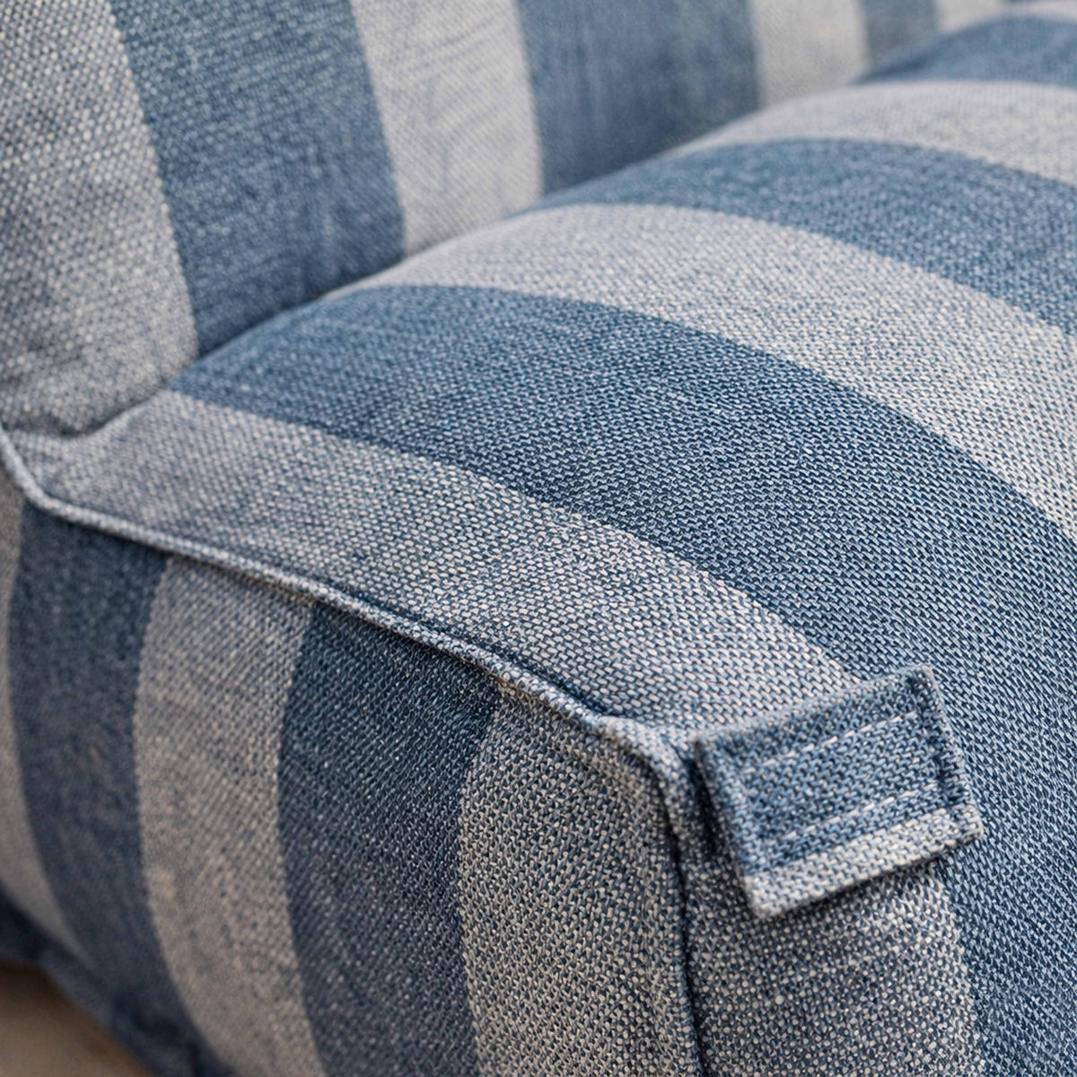 SESSEL 2-tlg., pazifisch - Blau, Textil (85/65/170cm) - Oviala
