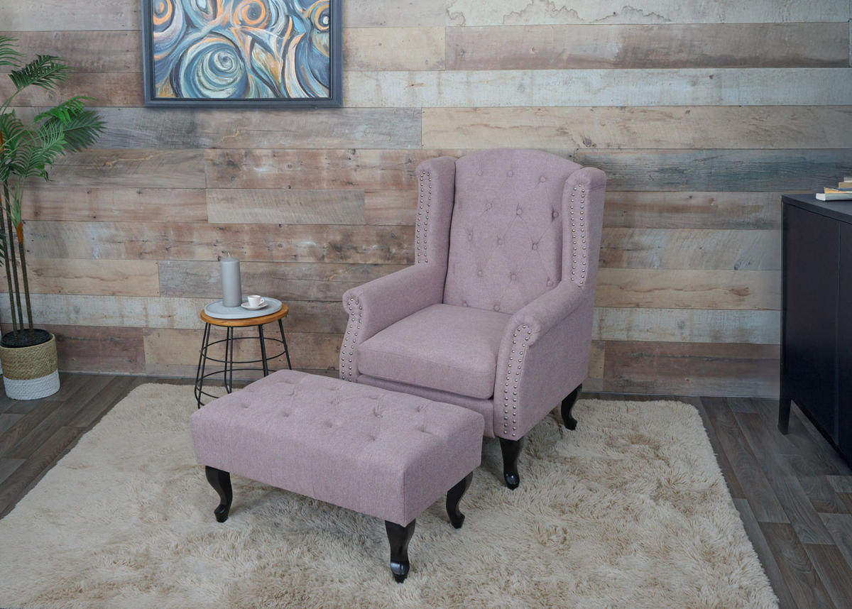 Hellrosa, Textil (75/102/80cm) - MCW