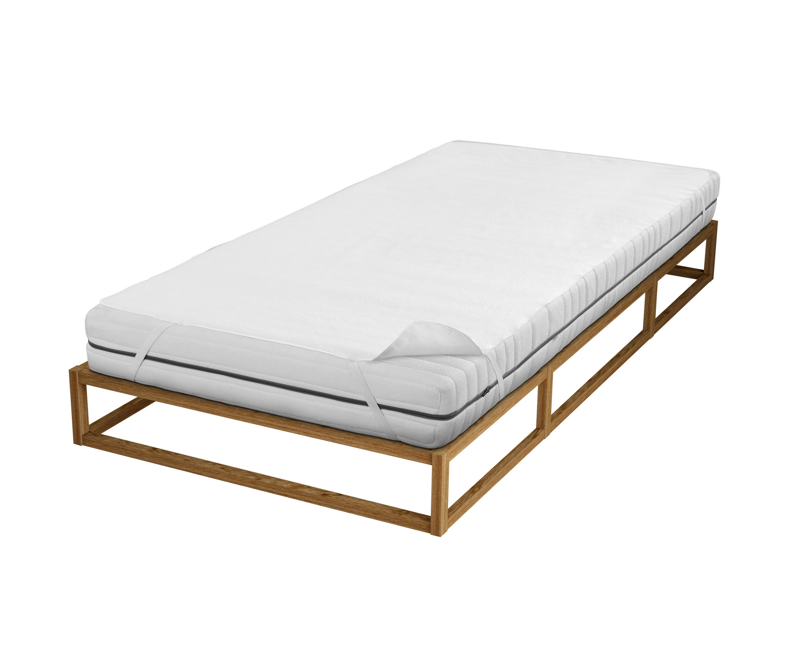 biberna Sleep & Protect Matratzenauflage Weiß 100x220 cm