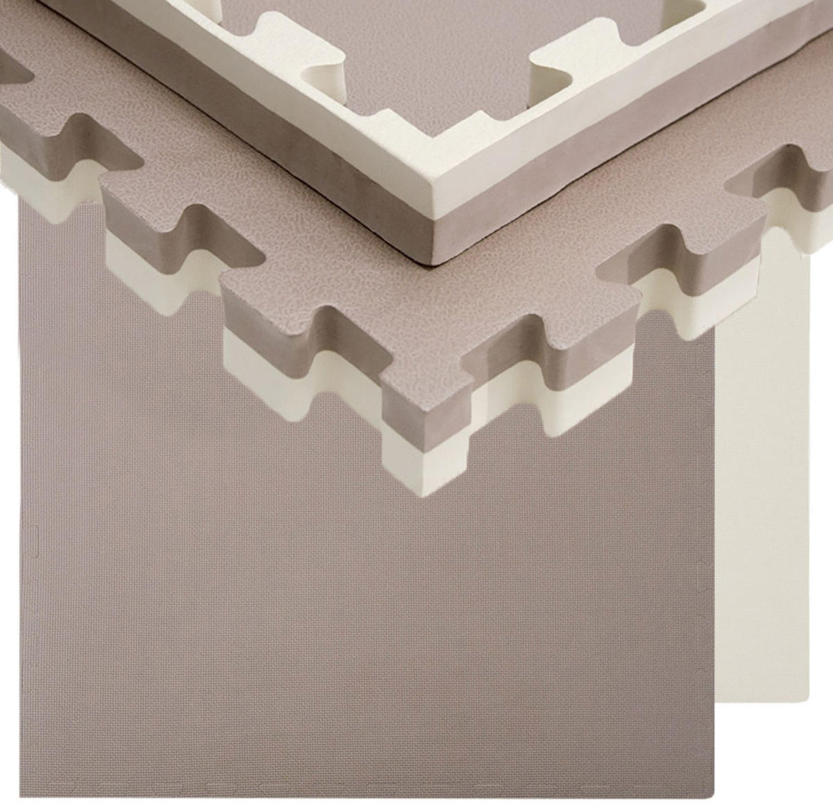 BODENSCHUTZ-MATTE 90/90/4cm Beige - Beige, Kunststoff (90/90cm) - eyepower