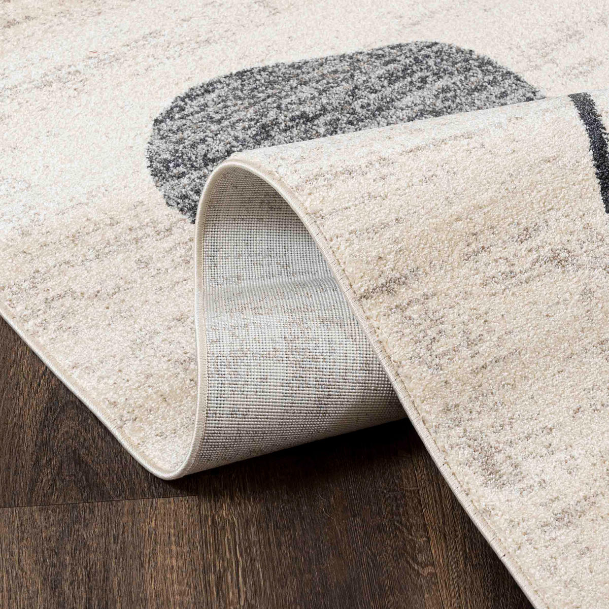 TEPPICH Beige Geometrisch In-Outdoor Pflanzlich Kurzflor Rechteckig 160 x 230 cm - Beige/Grau, Textil (160/230cm) - Mazovia
