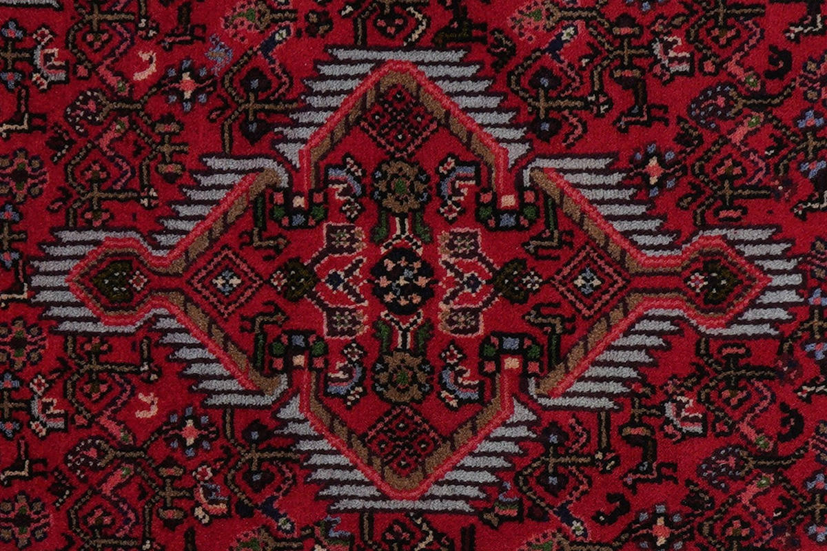 ORIENTTEPPICH handgeknüpft Assadabad Rot 124/74 cm Schurwolle - Rot, Textil (74/124cm) - Looma
