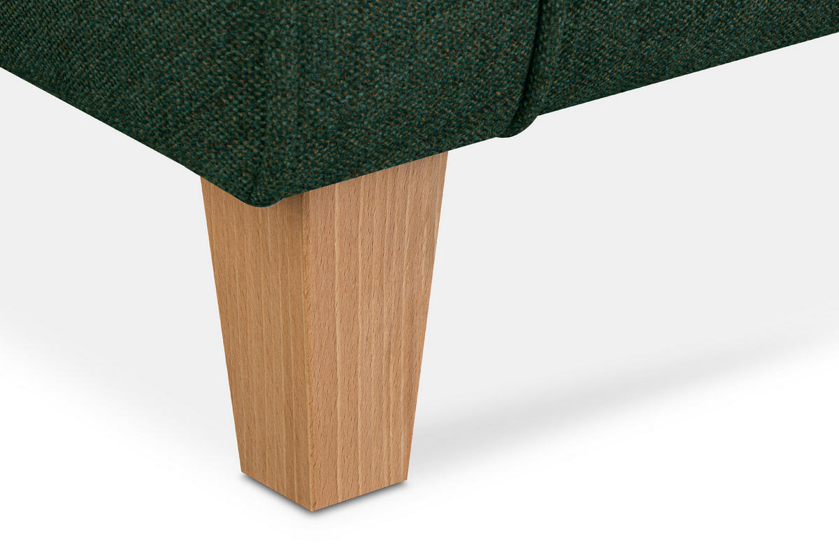 OHRENSESSEL MILES Massivholzbeine buche, meeresgrün - Jadegrün, Holzwerkstoff/Buchenholz (82/105/97cm) - KONSIMO®
