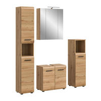 BAD-SET ICE 5-tlg. B/H/T: ca. 150/185/30 cm) in Artisan Oak Nachbildung/Artisan Oak Nachbildung - Eiche Artisan, Holz (150/185/30cm)