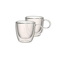 TASSEN Artesano Hot and Cold transparent 110 ml 2er Set - Transparent, Glas (0.11L) - Villeroy & Boch