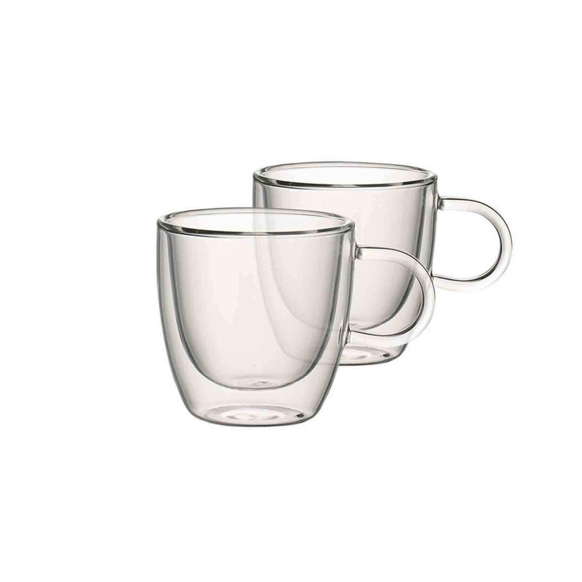 TASSEN Artesano Hot and Cold transparent 110 ml 2er Set - Transparent, Glas (0.11L) - Villeroy & Boch