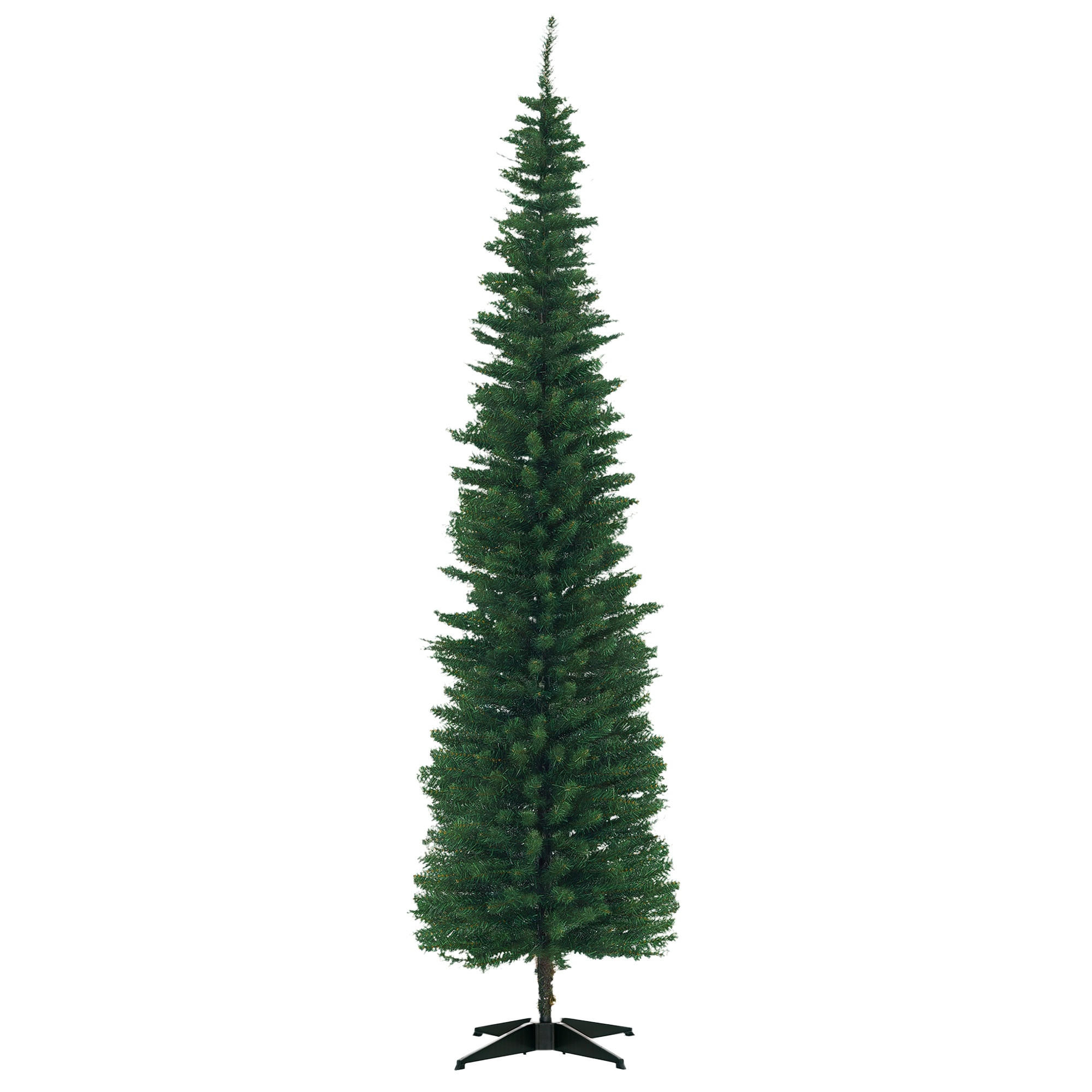 WEIHNACHTSBAUM DE-41611 2,1 m, inkl. Ständer und Weihnachtsstern Grün - Grün, Kunststoff (210cm) - ComfortXL