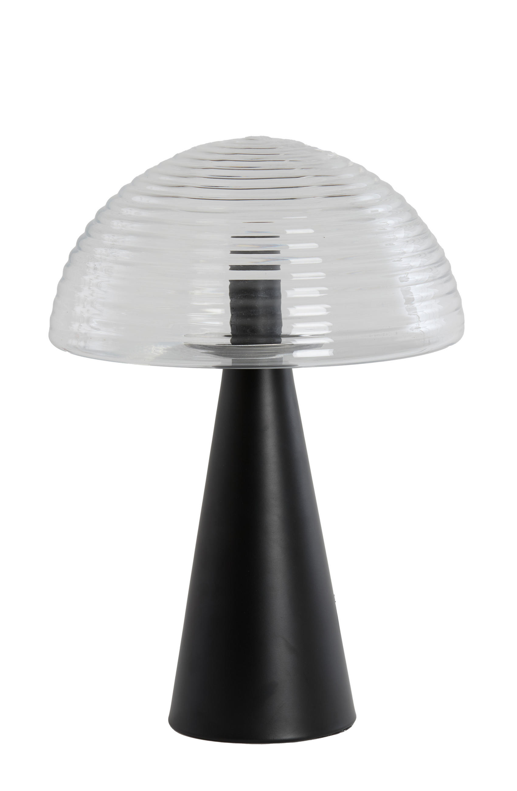 TISCHLAMPE Mueda Schwarz Ø30/43 cm - Schwarz, Metall (30/30/43cm) - Light & Living