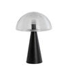 TISCHLAMPE Mueda Schwarz Ø30/43 cm - Schwarz, Metall (30/30/43cm) - Light & Living