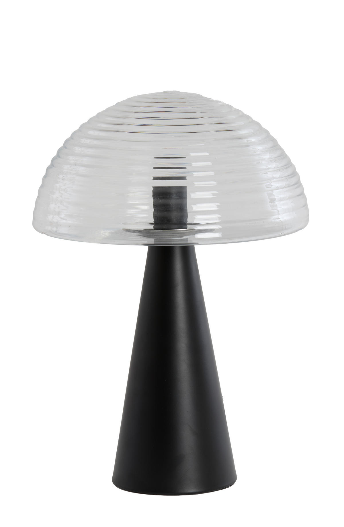 TISCHLAMPE Mueda Schwarz Ø30/43 cm - Schwarz, Metall (30/30/43cm) - Light & Living