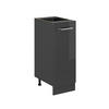 APOTHEKERSCHRANK R-Line Anthrazit Hochglanz 30 cm ohne Arbeitsplatte - Schwarz Hochglanz/Anthrazit, Holzwerkstoff (30/81.6/46cm) - Vicco