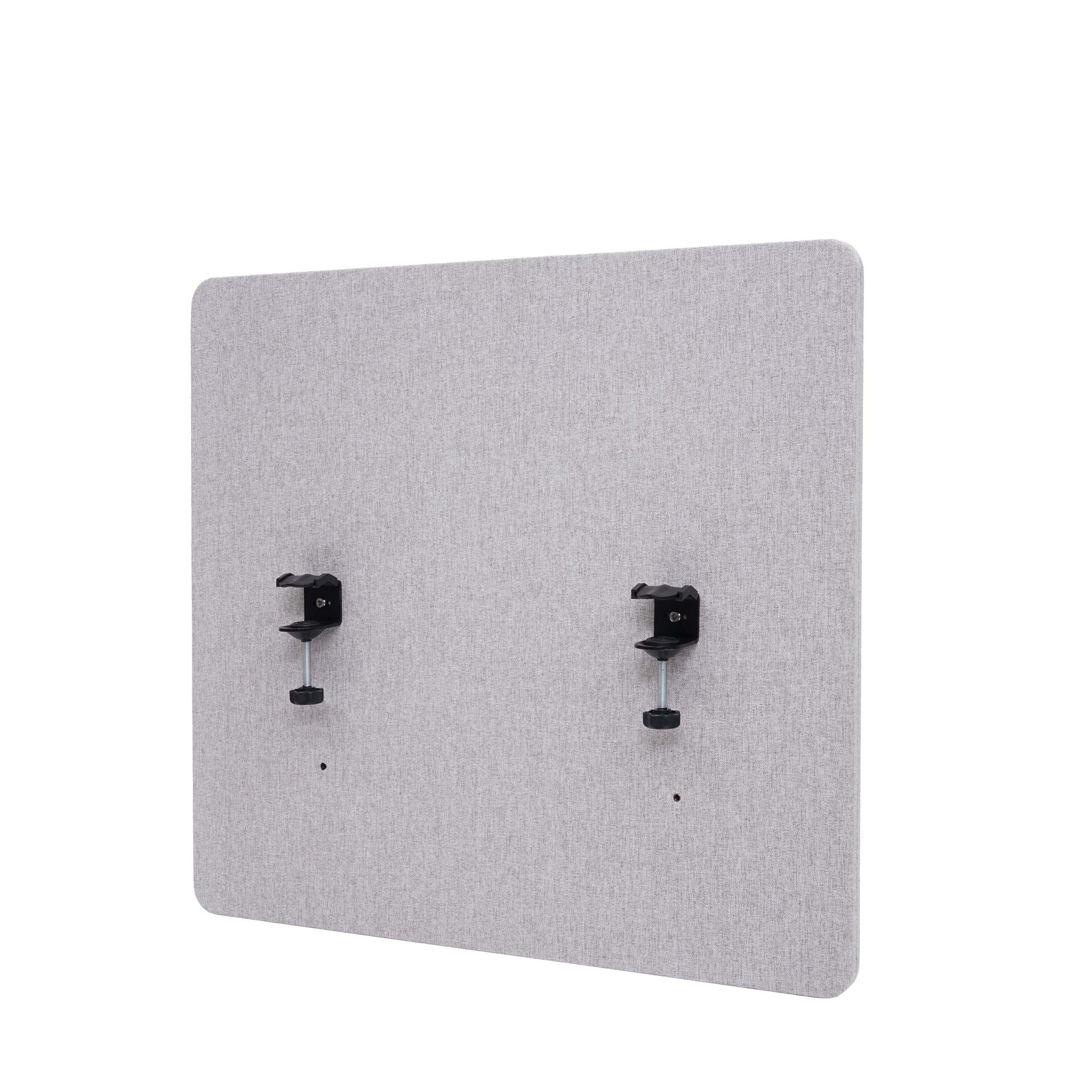 AKUSTIK-TISCHTRENNWAND Grau - Grau, Textil (65/60/2cm) - MCW