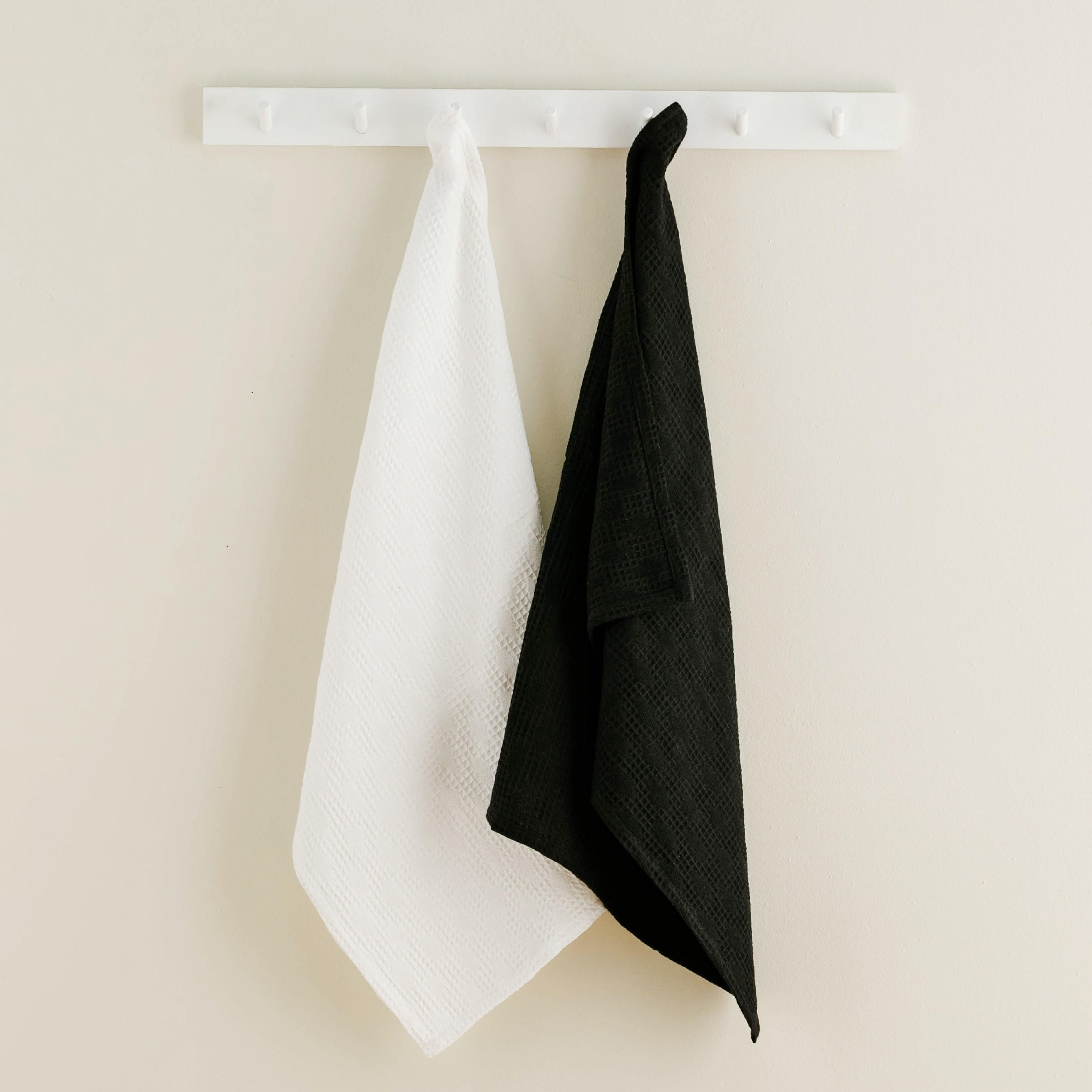 GESCHIRRTUCH-SET Disheri - Schwarz, Textil (45/65cm) - home&you