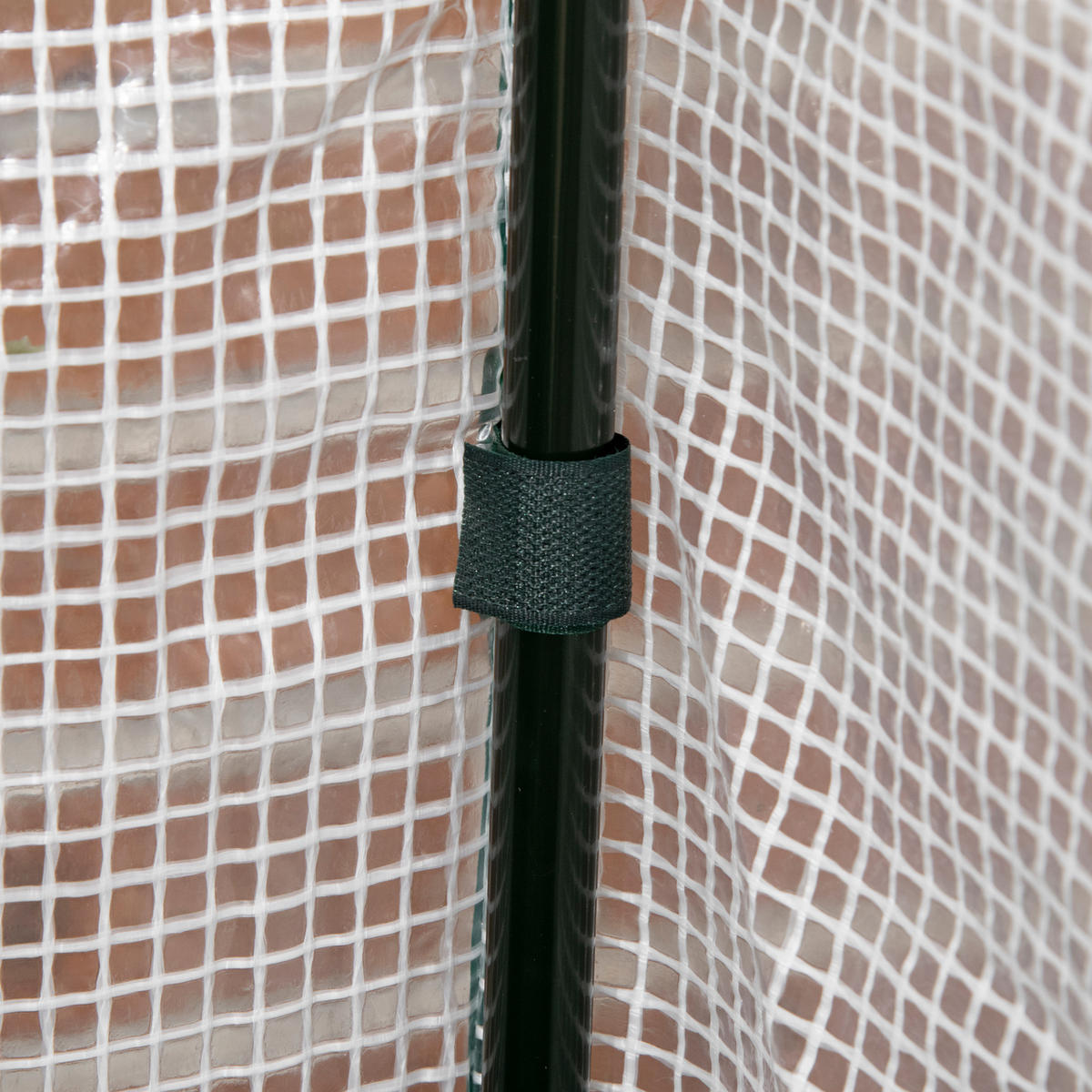 HOCHBEET DE-16039 mit PE-Abdeckung Natur - Dunkelgrau, Holzwerkstoff (121/117/55cm) - ComfortXL
