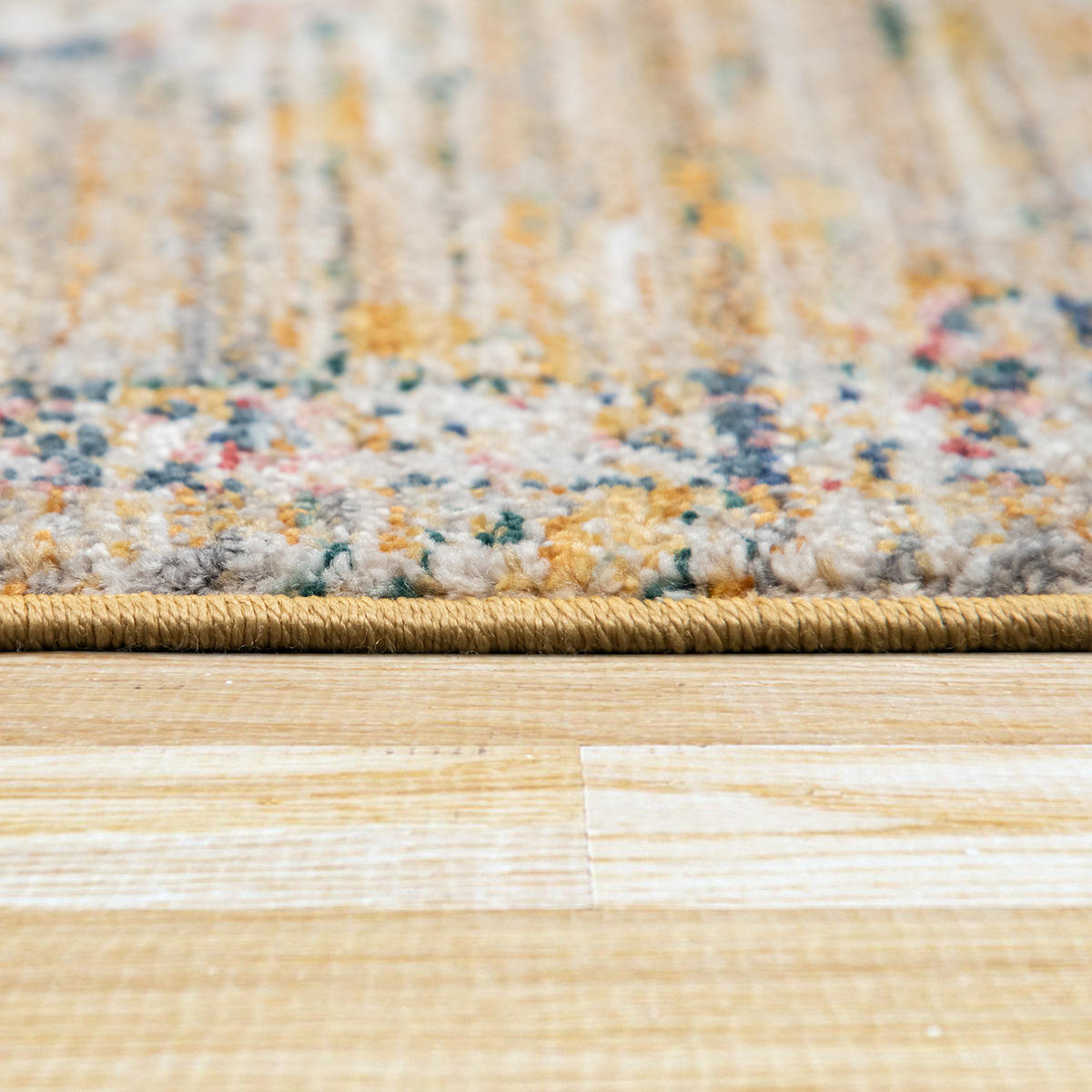 KURZFLORTEPPICH 120/170 cm Herbete 734 - Gelb, Textil (120/170cm) - Paco Home