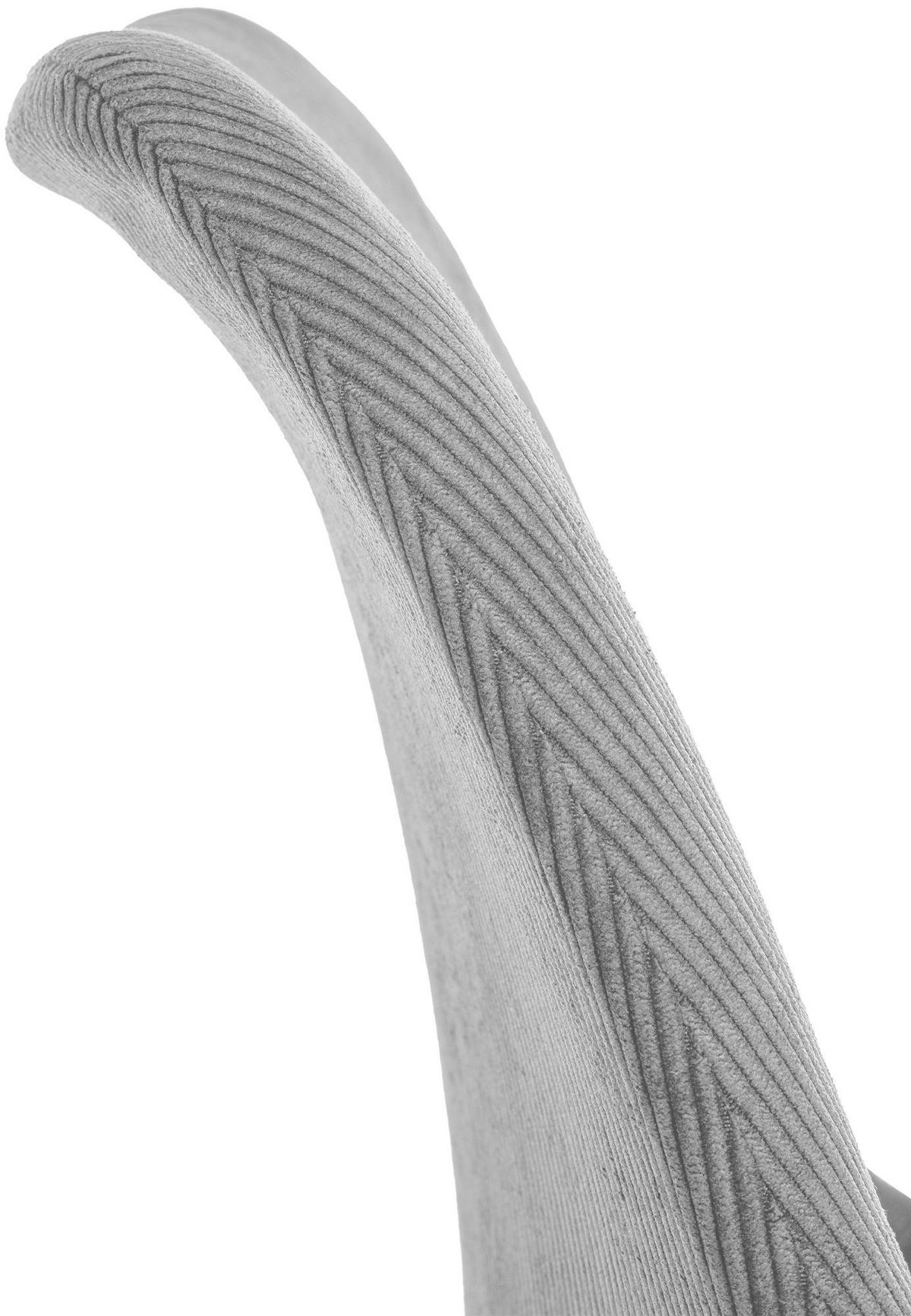 STUHL 4er Set Cord hellgrau - Eukalyptusholzfarben/Hellgrau, Holz/Textil (49/83/50cm) - CLP