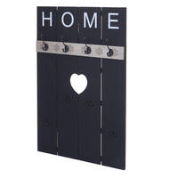 WANDGARDEROBE HOME SHABBY-LOOK Grau - Grau, Holz (60/91/8cm) - MCW