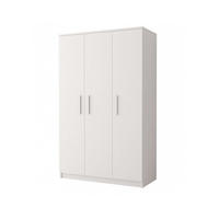 KINDERKLEIDERSCHRANK OLMO 19 120/50/192 Weiß - Weiß, Holzwerkstoff (120/192/50cm) - Deine Möbel 24