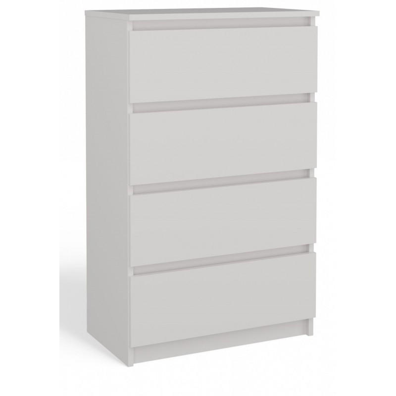 KOMMODE Weiß 70/97/40 - Weiß, Holzwerkstoff (70/97/40cm) - RAUMHIRSCH FURNITURE