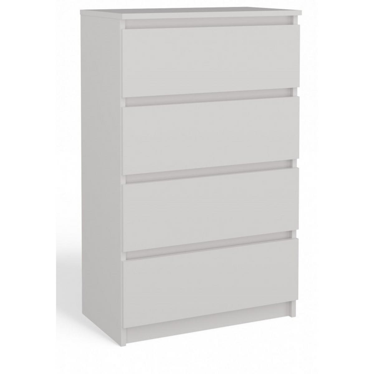 KOMMODE Weiß 70/97/40 - Weiß, Holzwerkstoff (70/97/40cm) - RAUMHIRSCH FURNITURE