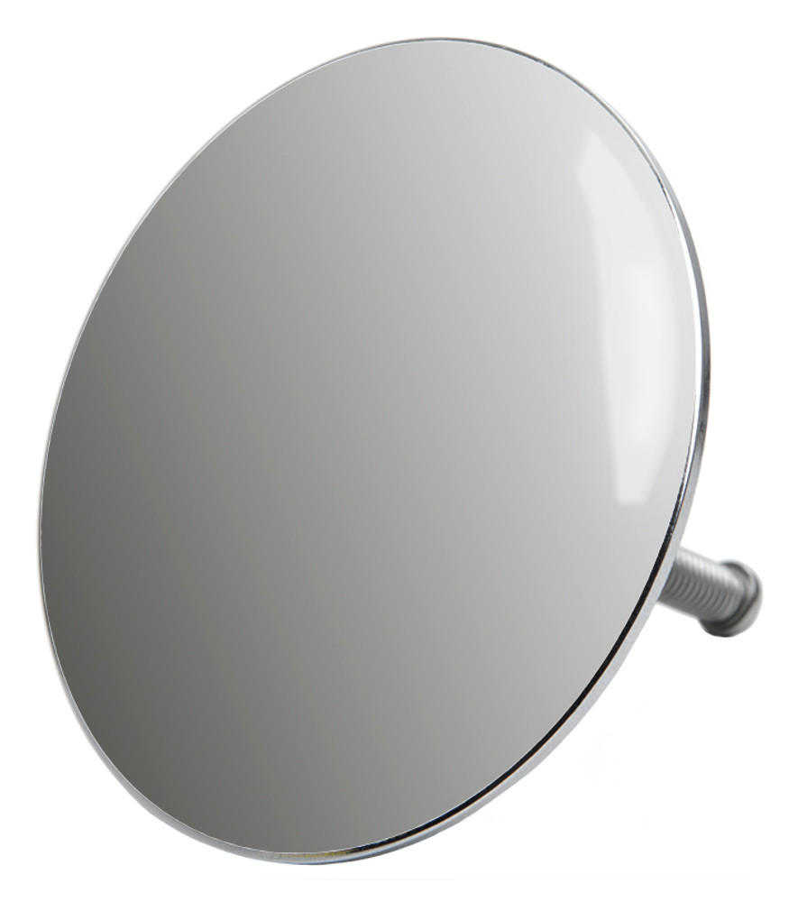 BADEWANNENSTÖPSEL Classic - Grau, Metall (8/10/10cm) - Sanilo