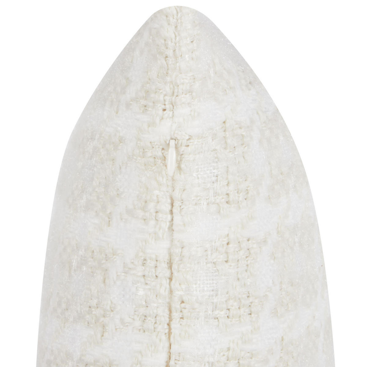 DEKOKISSEN 2er-Set Beige 45/45 cm Douris - Beige/Weiß, Textil (45/45cm) - Beliani