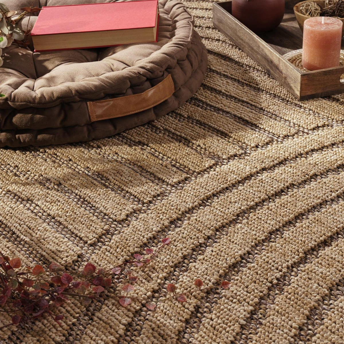 OUTDOORTEPPICH 200/280 cm Cologne 492 - Beige, Kunststoff (200/280cm) - Paco Home