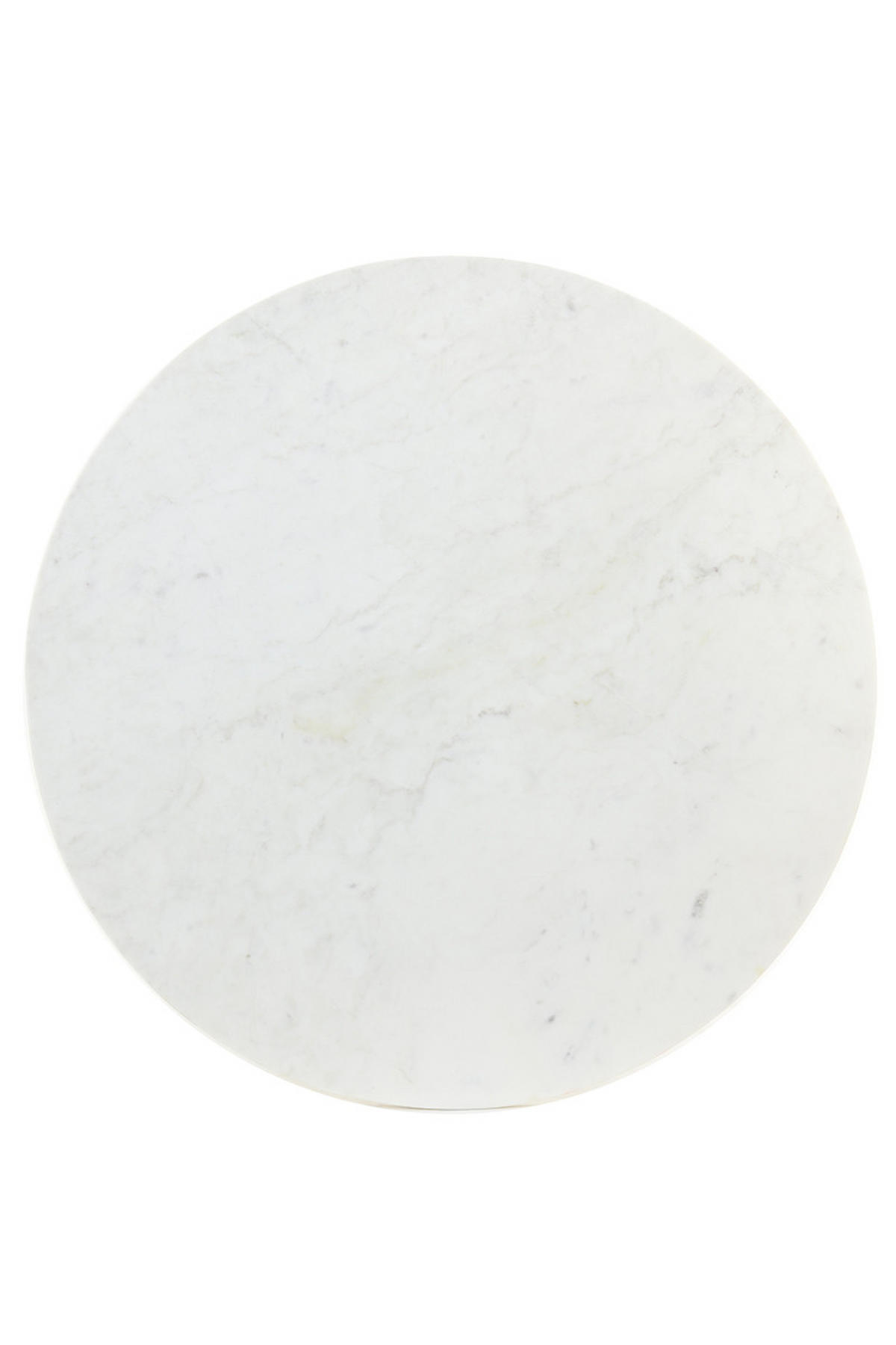 COUCHTISCH Rickerd Weiß Ø76/36 cm - Weiß, Metall (76/76/36cm) - Light & Living