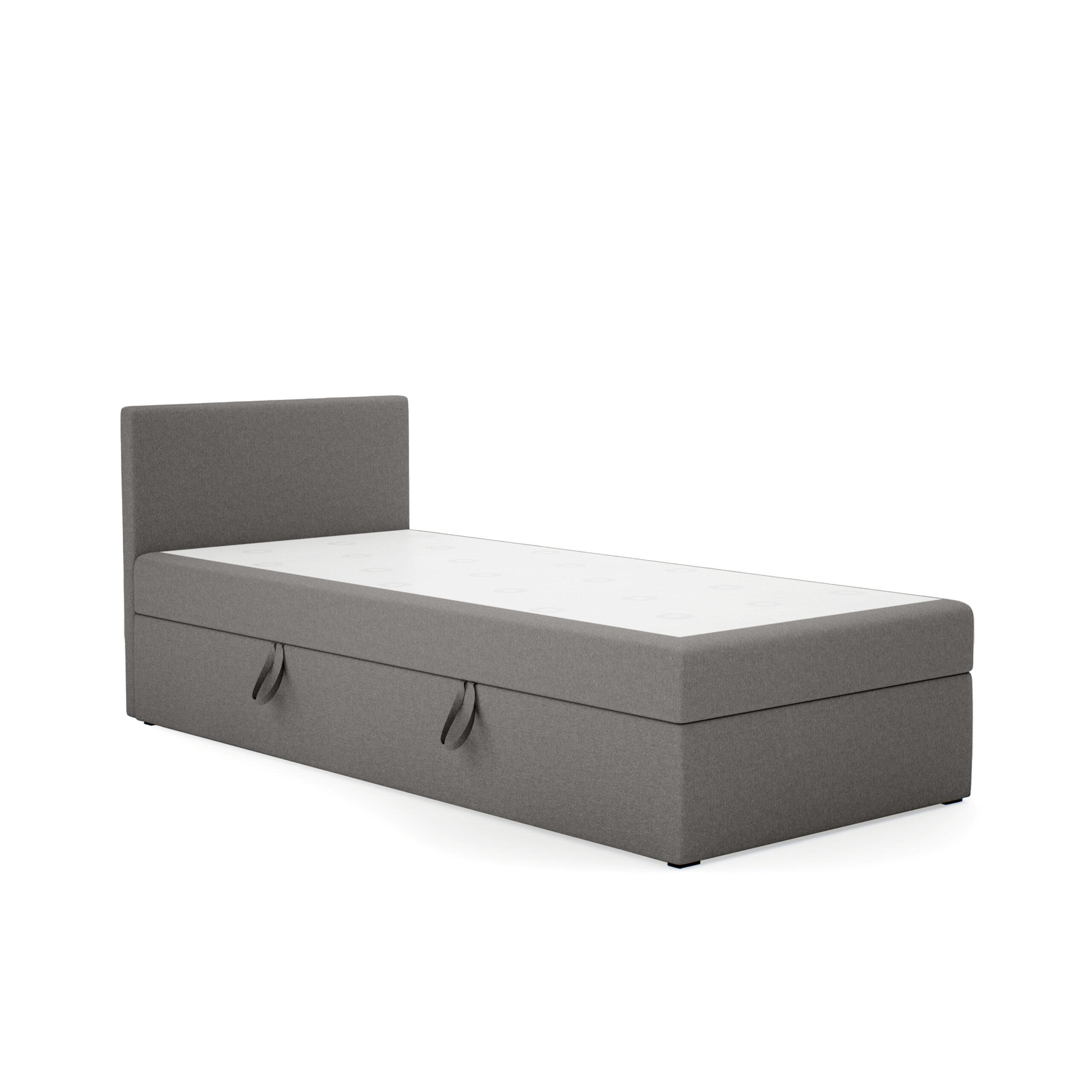BOXBETT Verdig Mini Basic 100x200 Grau Links - Grau, Holz (100/200cm) - Fedve