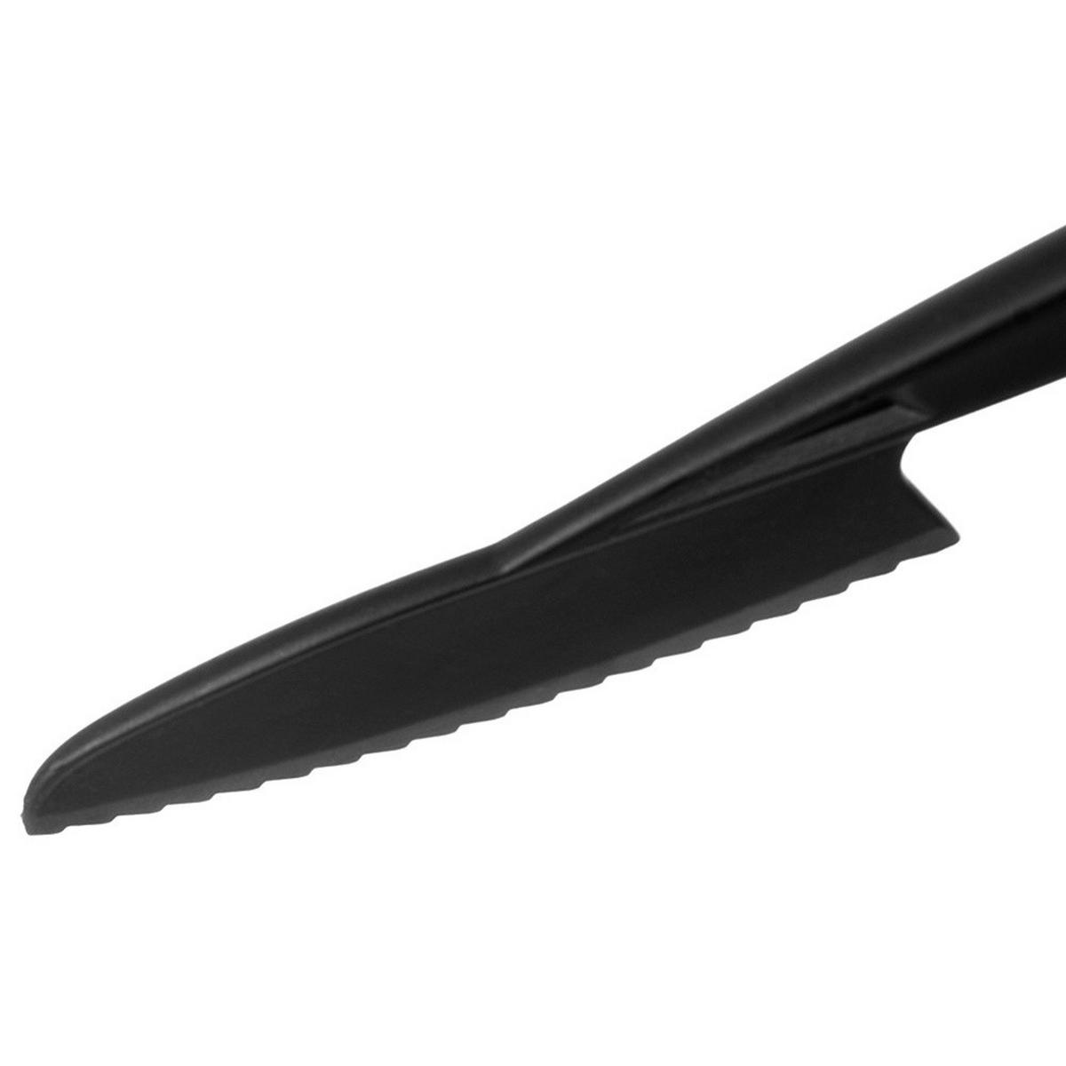 KUCHENMESSER BLACKLINE Schwarz - Schwarz, Kunststoff (24.5cm) - Orion 