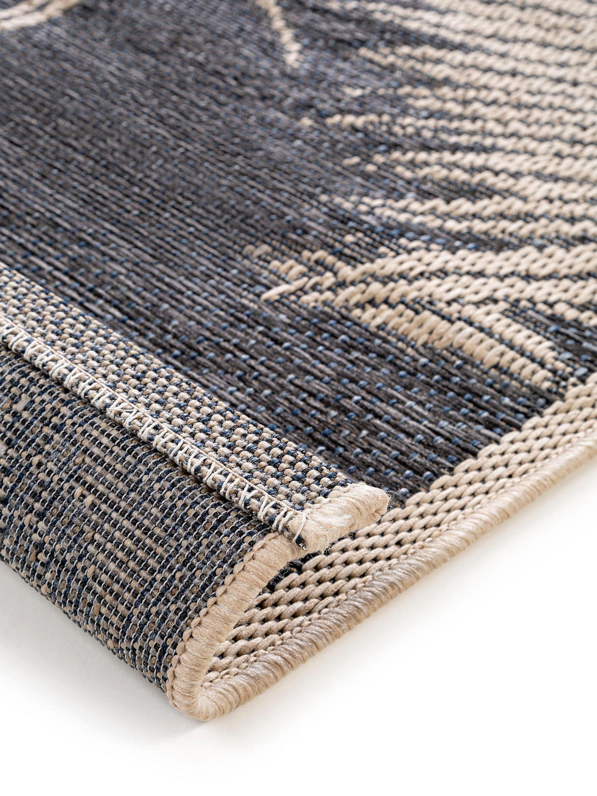 OUTDOORLÄUFER River Blau 67x240 cm - Blau, Textil (67/240cm) - benuta Nest