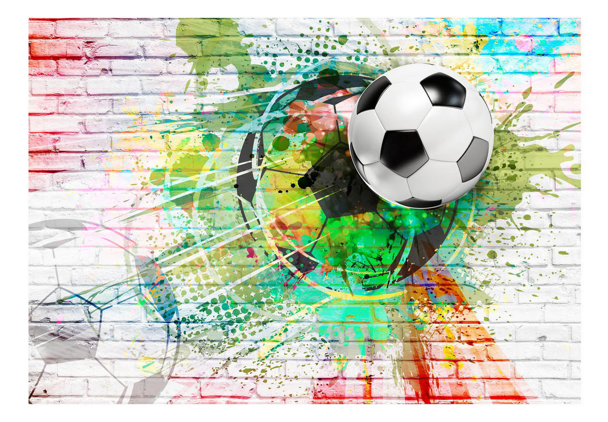 VLIESTAPETE Bunt 100/70 cm - Multicolor, Textil (100/1cm) - KUNSTLOFT