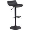 BARHOCKER Kunststoff schwarz - Schwarz, Kunststoff/Metall (43/69/44cm) - CLP