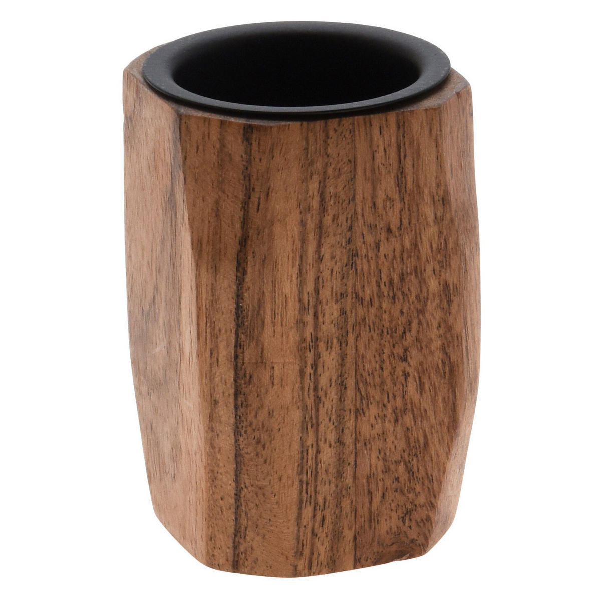 TEELICHTHALTER Akazienholz 8 cm - Braun, Holz (5.5/8.3cm) - Home Styling Collection