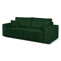 SOFA Passio III 250 x 105 cm, mit Schlaffunktion und Bettkasten, grün - Grün, Kunststoff (250/98/105cm) - Margaret Hadas24