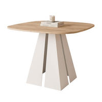 AUSZIEHTISCH ZELO 120/60/76 cm, Weiß / Kraft-Eiche - Eiche Wotan/Weiß, Holzwerkstoff/Metall (60/120/76cm) - Idohome