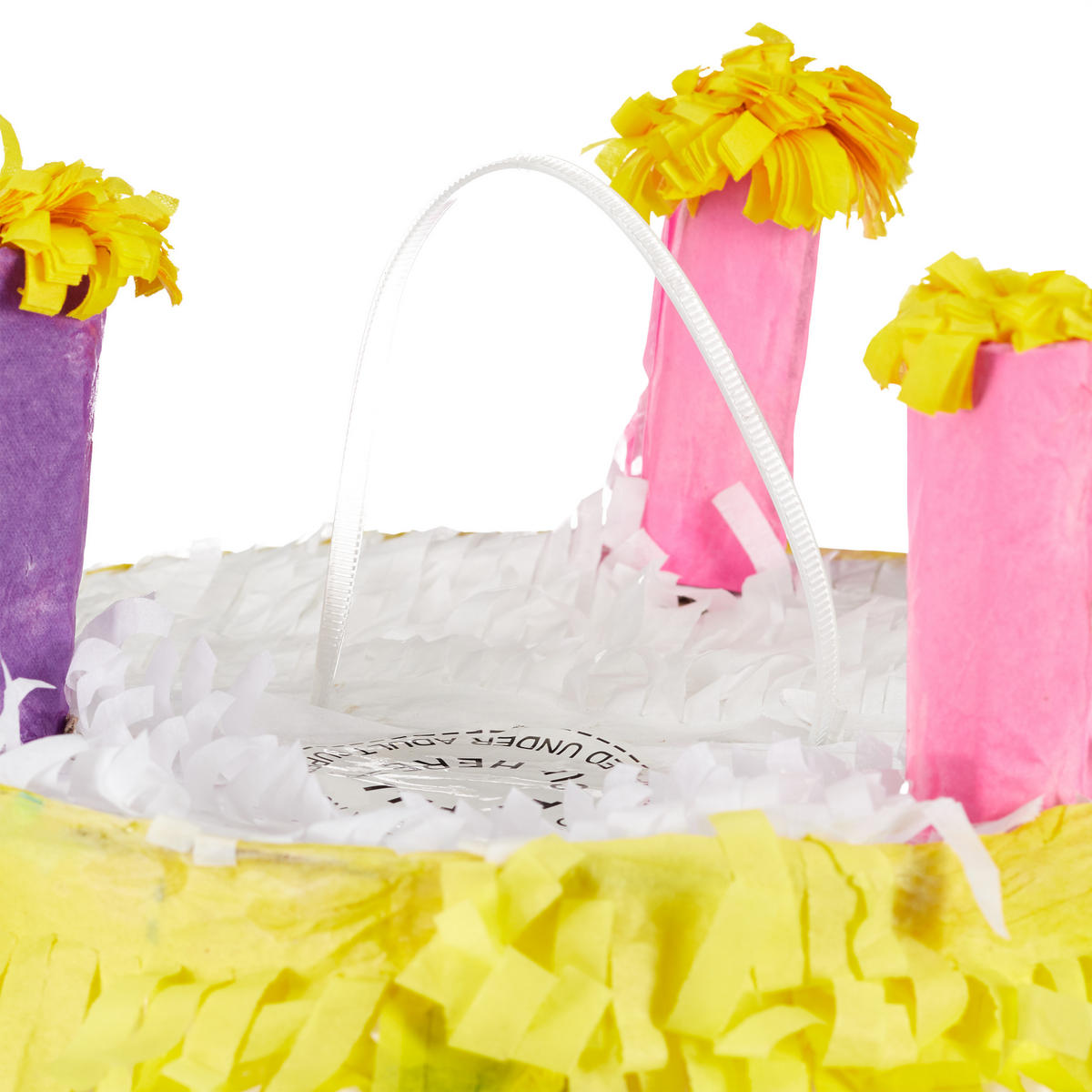 PINATA Geburtstag - Multicolor, Papier (30/32/30cm) - Relaxdays