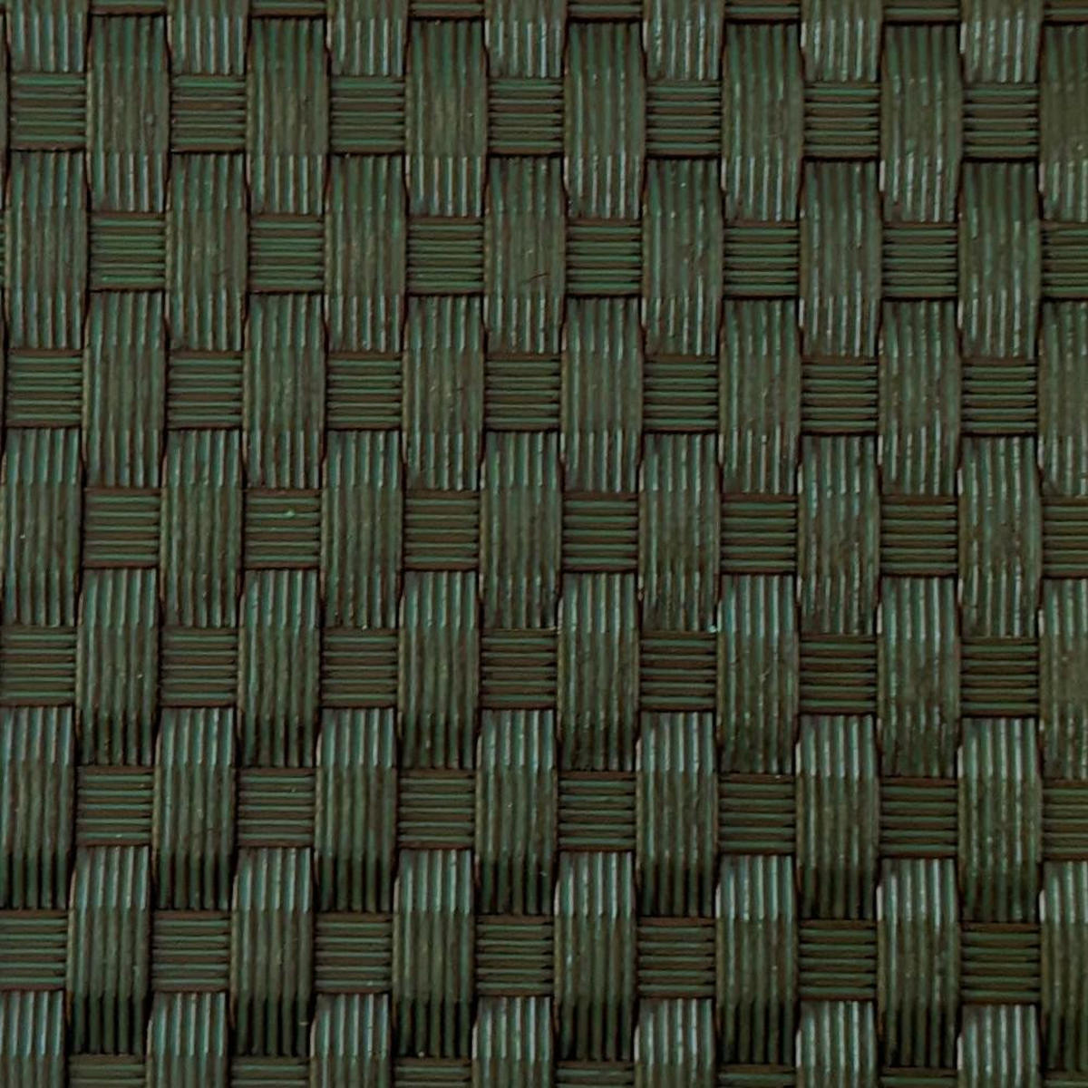 SICHTSCHUTZSTREIFEN Rattan PE für Doppelstabmatten Grün 26m - Grün, Kunststoff (2600/19cm) - ZAUN|ZU