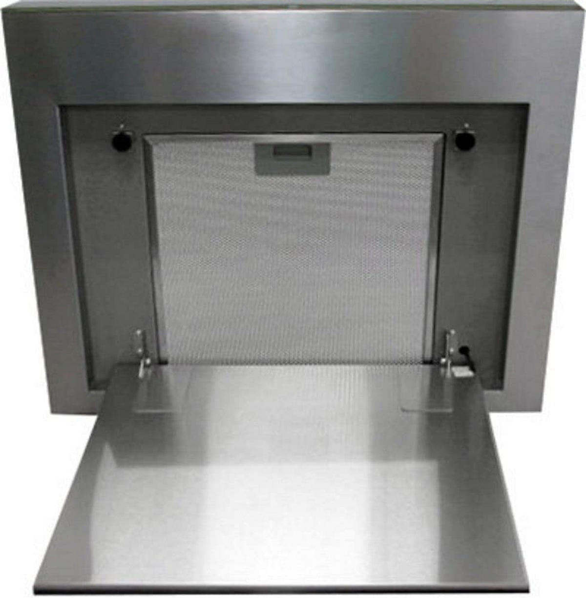 DUNSTABZUGSHAUBE AT 6433 Eco 60 cm Edelstahl - Silberfarben, Glas/Metall (60/56/50cm) - Kaiser Küchengeräte