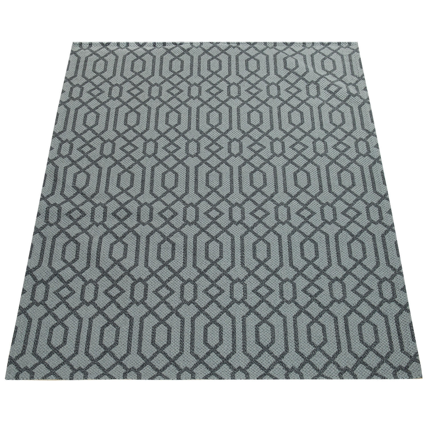 Paco Home Kurzflorteppich Grau 60x100 cm