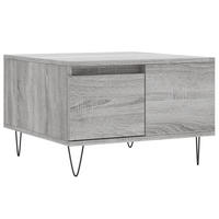 COUCHTISCH Grau Sonoma 55x55x36,5 cm Holzwerkstoff - Grau, Holzwerkstoff (55/55/36.5cm) - furnicato