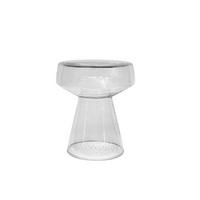 BEISTELLTISCH Bo - Transparent - 44/37/37 cm - Transparent, Glas (37/37/44cm) - Livingfurn