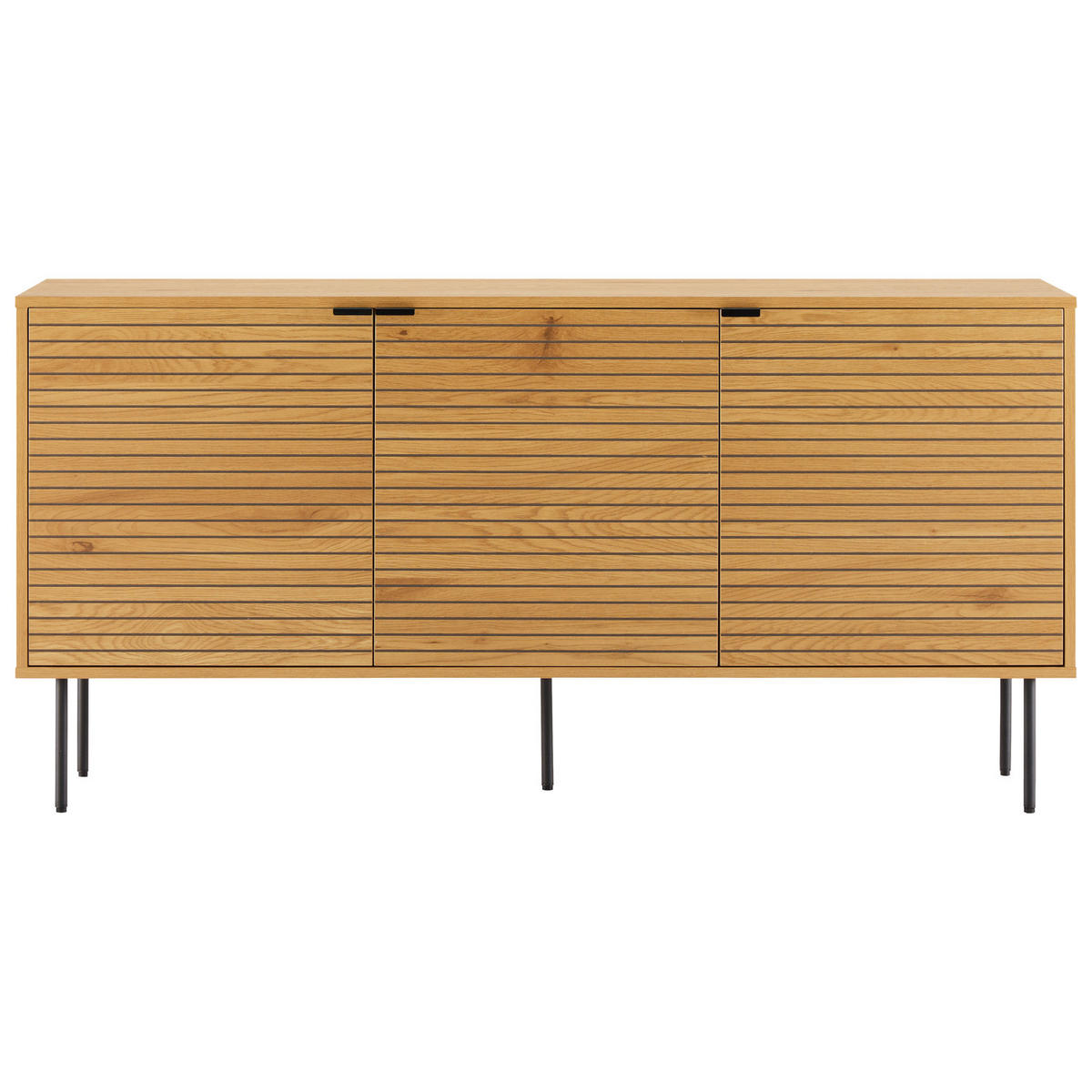 ANRICHTE STINNA 150/40/74 cm - Braun, Holzwerkstoff (40/74/150cm) - Happy Garden