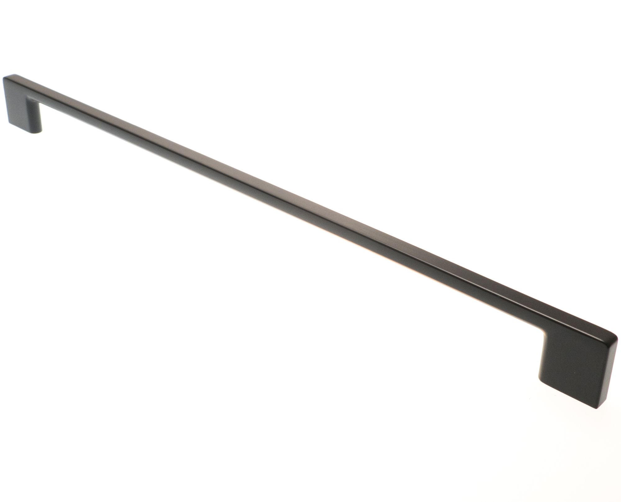 MÖBELGRIFF BA 320mm, Küchengriff Anthrazit matt, Türgriff Easy - Anthrazit, Metall (0.8/2.8/35.4cm)