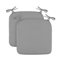 SKITZKISSEN Canvas 38x38cm Silber 2er-Pack - Silberfarben, Textil (38/38/2cm)